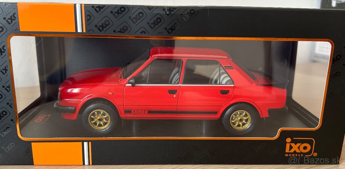 ŠKODA 130LR 1988 červená 1:18 IXO