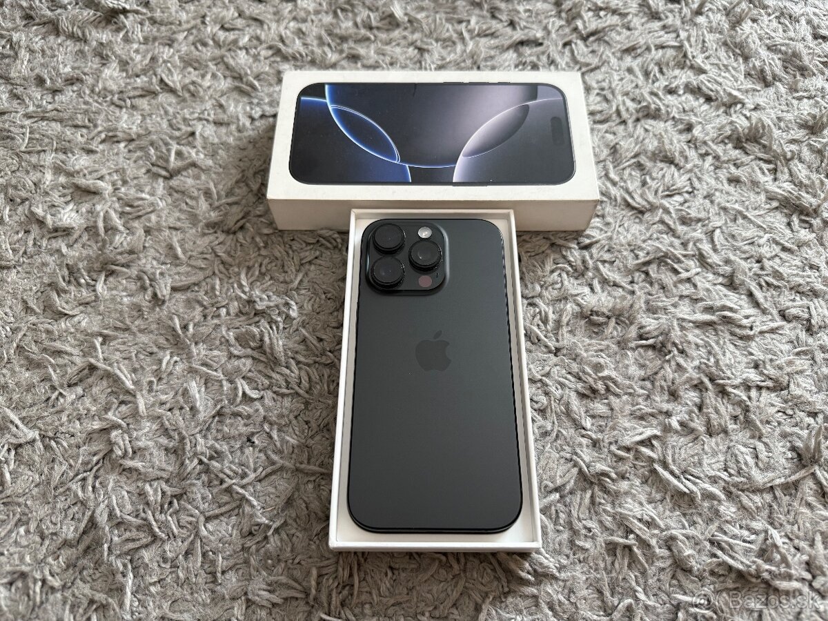 Apple iPhone 16 Pro 128gb Black Titanium