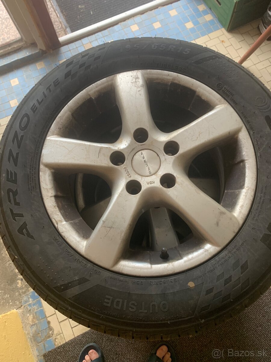 Predám disky aj pneu 6.5x15H2/5x100