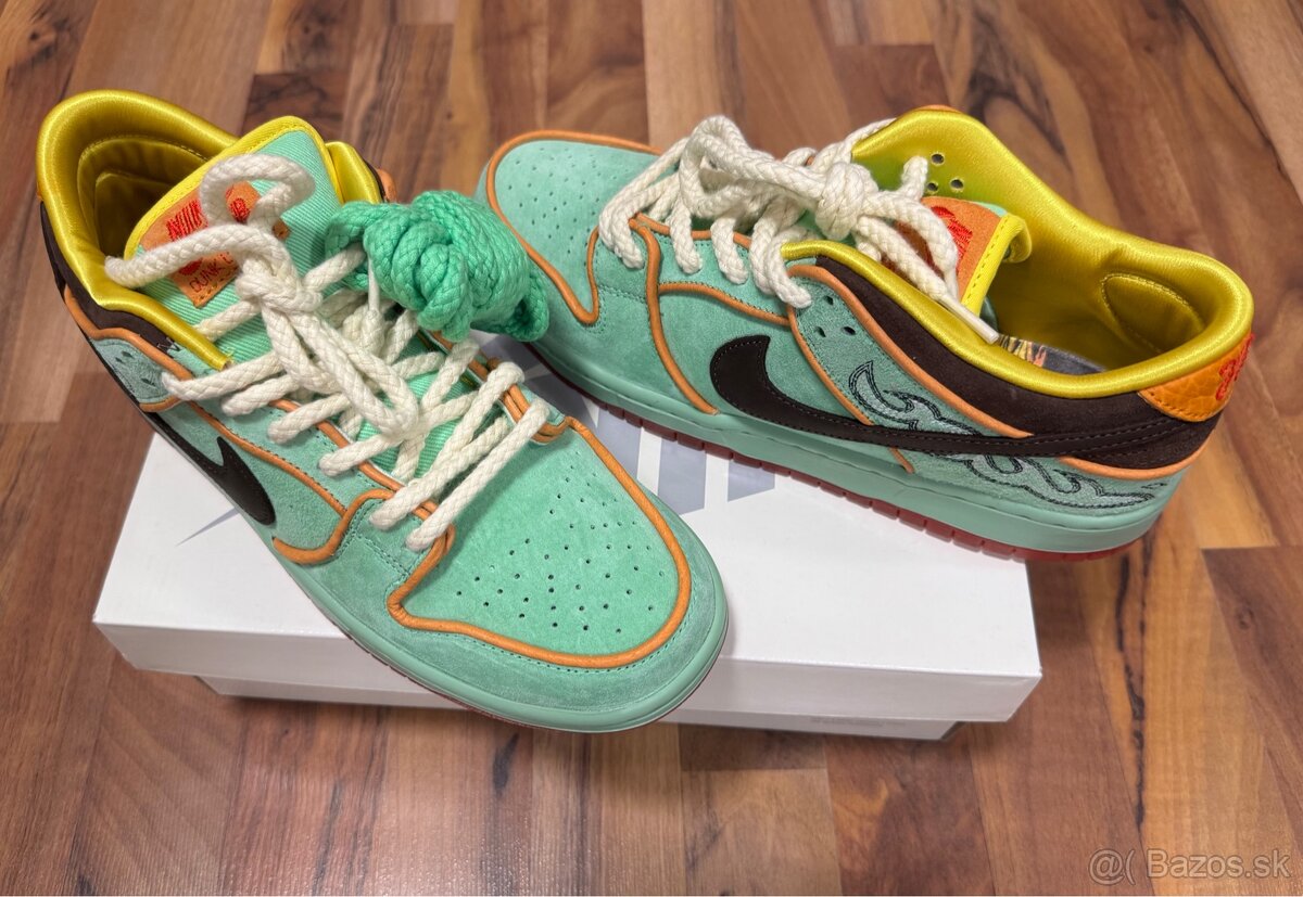 Nike SB Dunk Low Pro Tourmaline Rodeo - US 9