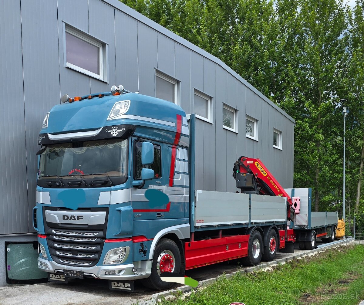 Daf XF 510 6x2 palfinger pk23002/6