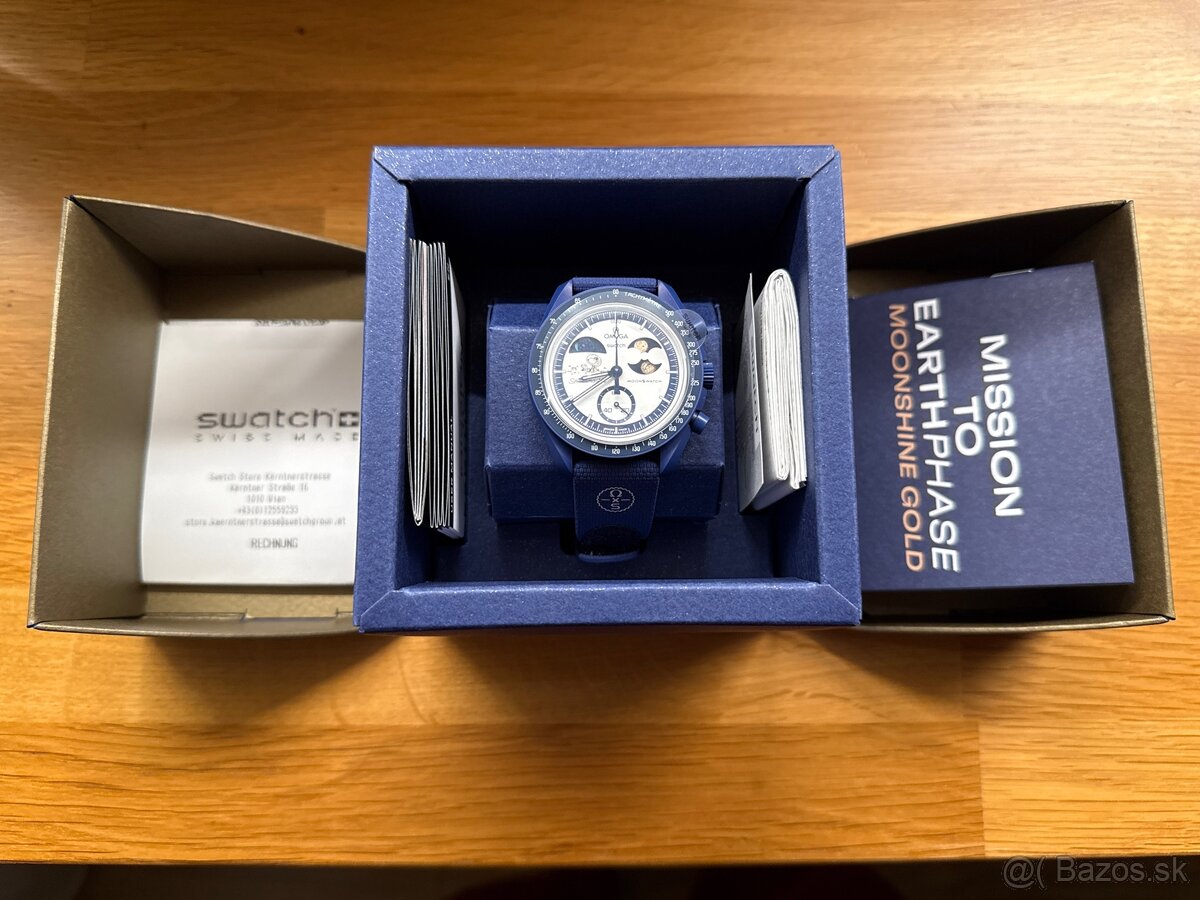 Omega X Swatch Moonswatch