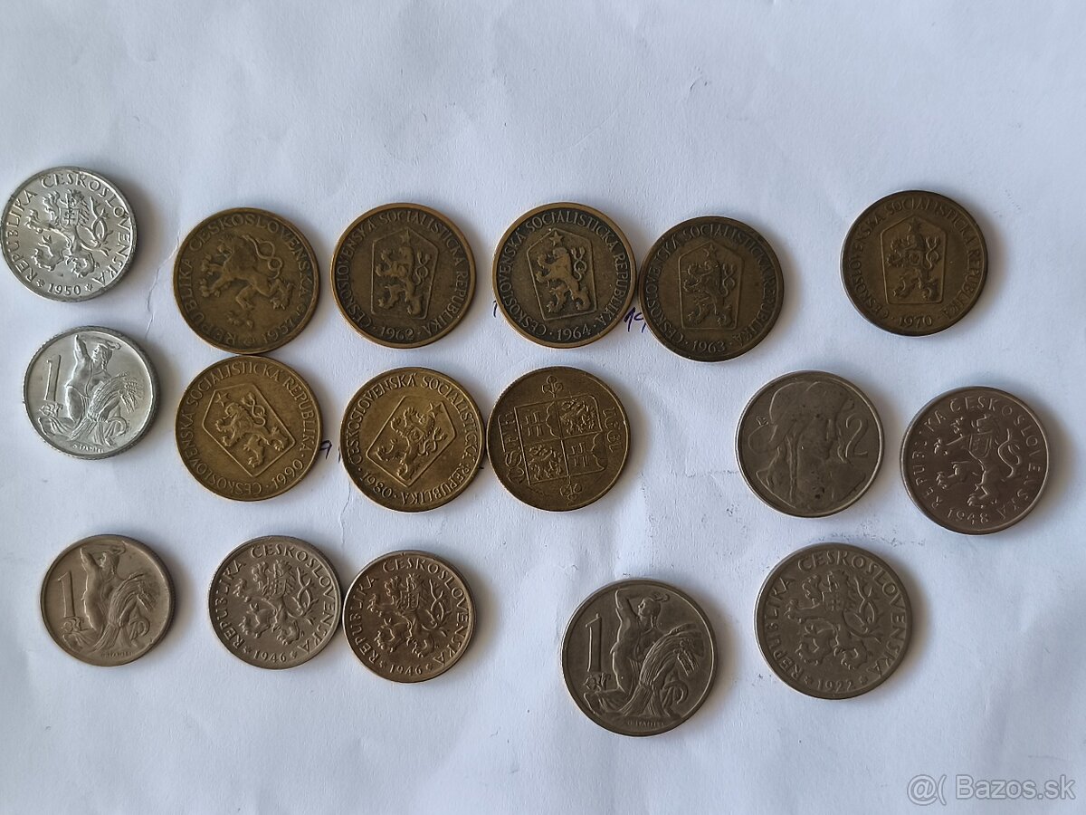 Československé mince