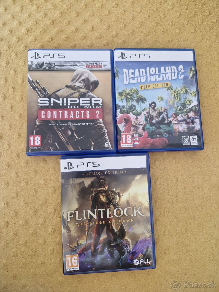 Na predaj hry na ps5