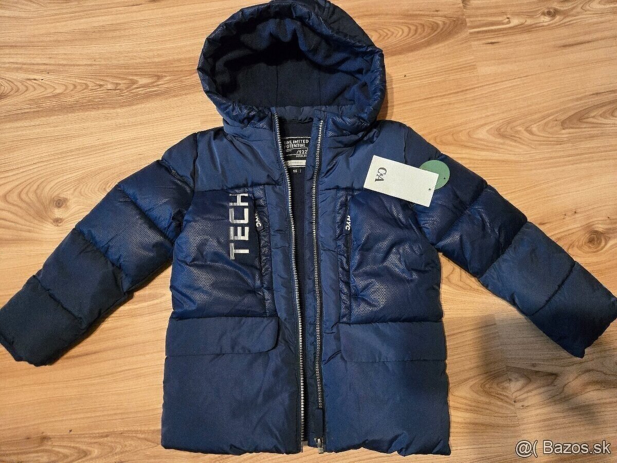 Zimná bunda veľ.116