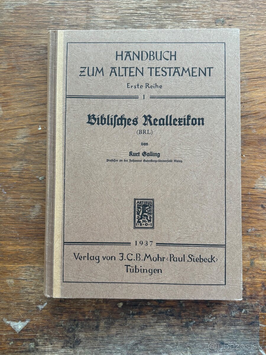 Handbuch zum Alten Testament