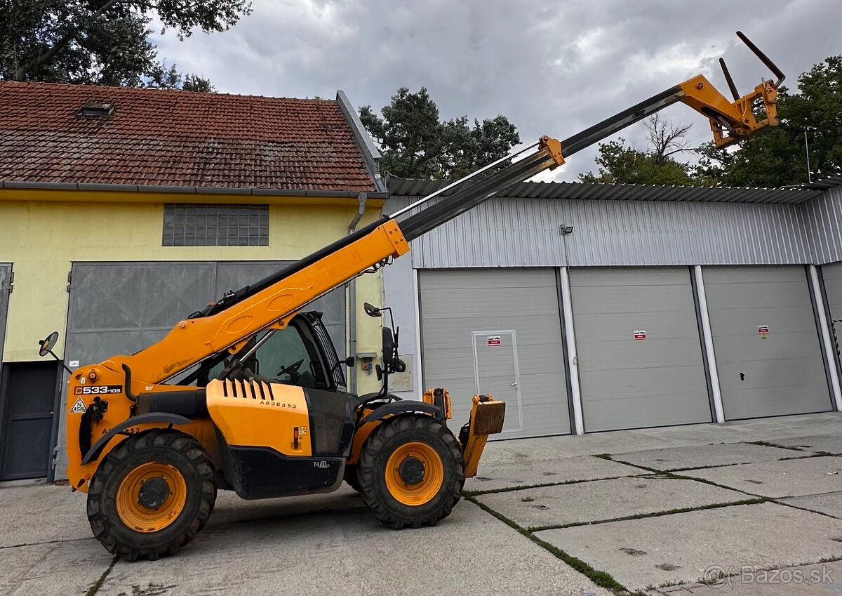 Teleskopický nakladač Jcb 533-105 Lízing