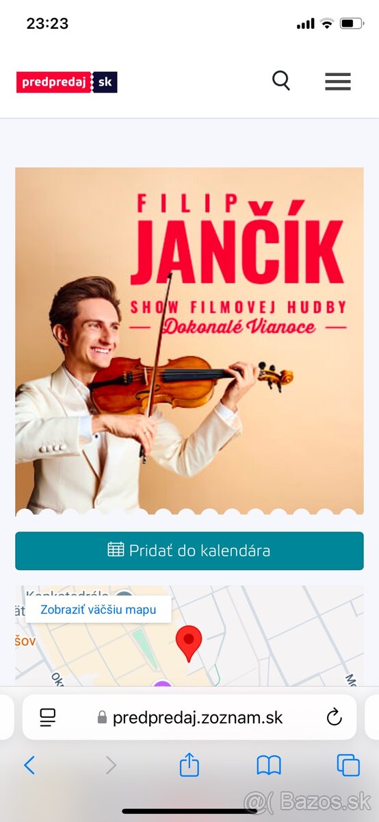 Lístky na koncert