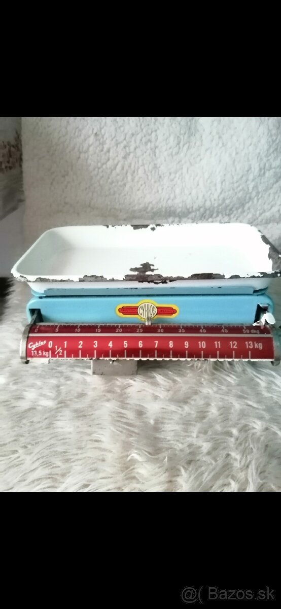 Retro kuchynská váha