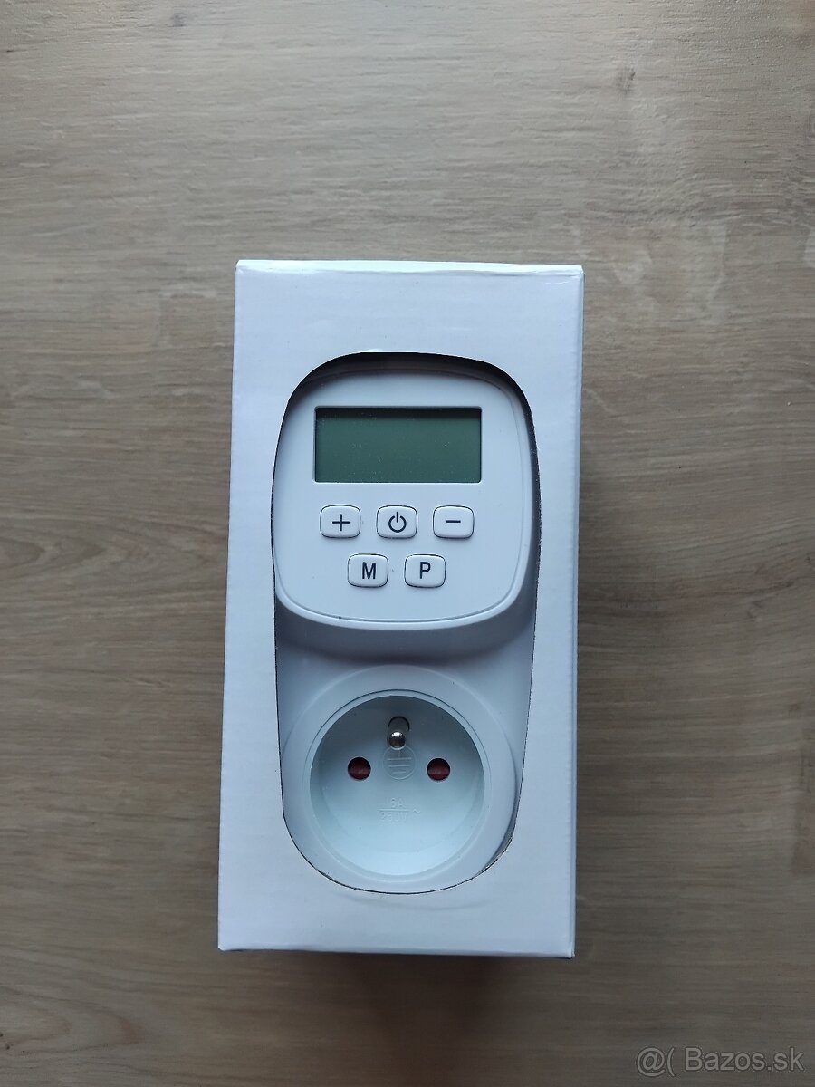 Predám novú nakoniec nepoužitú spínanú zásuvku s termostatom