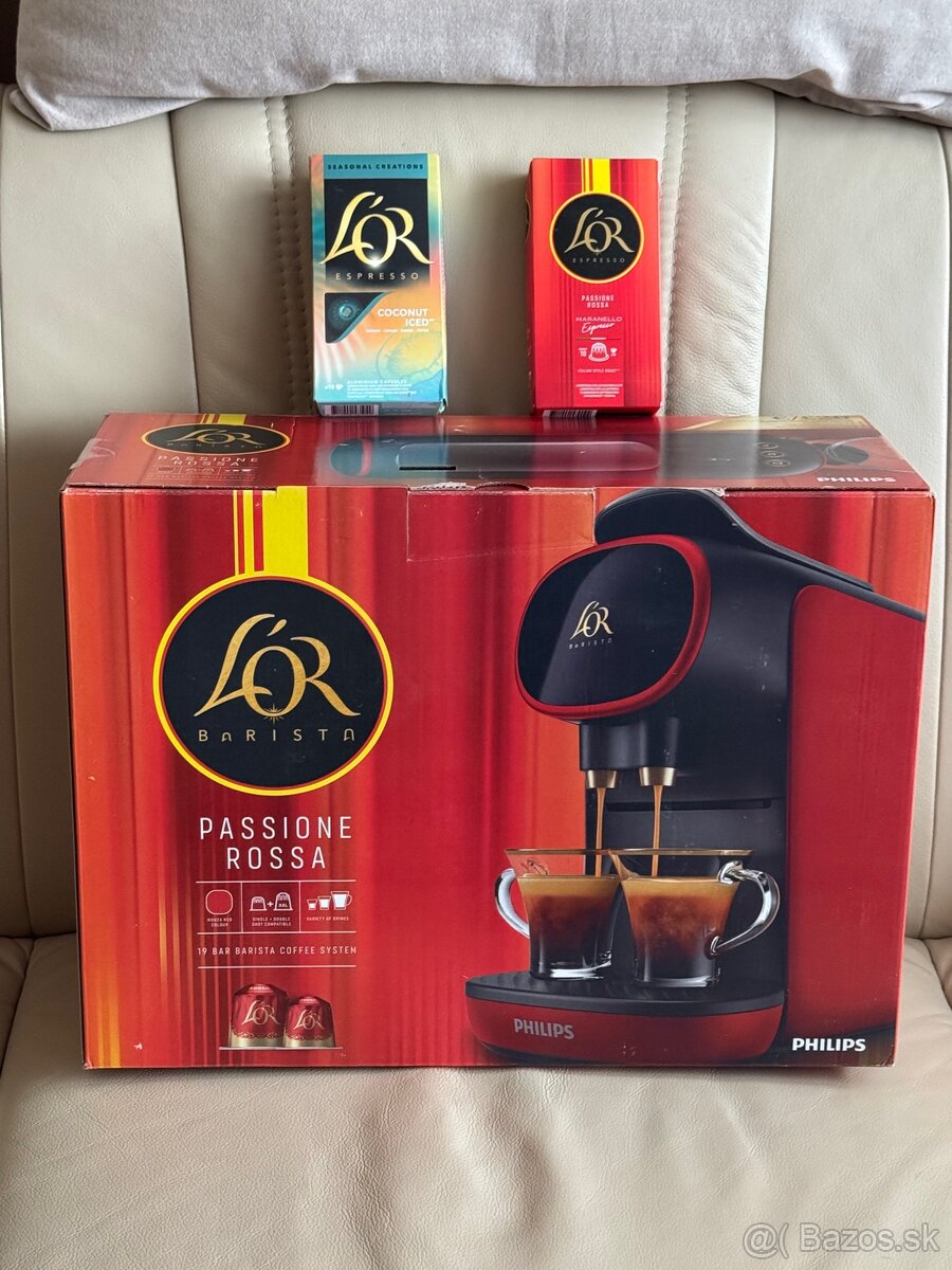 Kávovar L’OR Barista Sublime Rossa