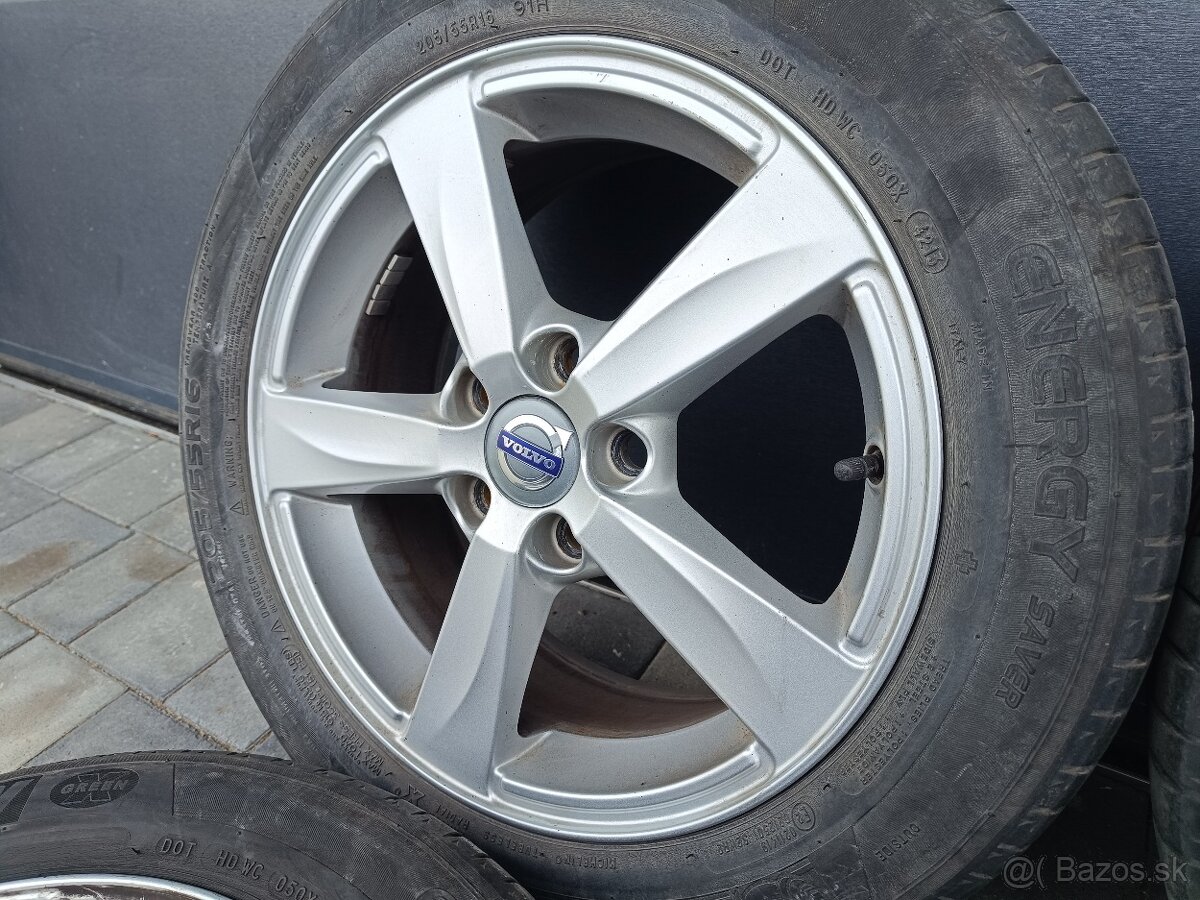 Alu disky 16" 5x108 Volvo S60, V60 205/55R16