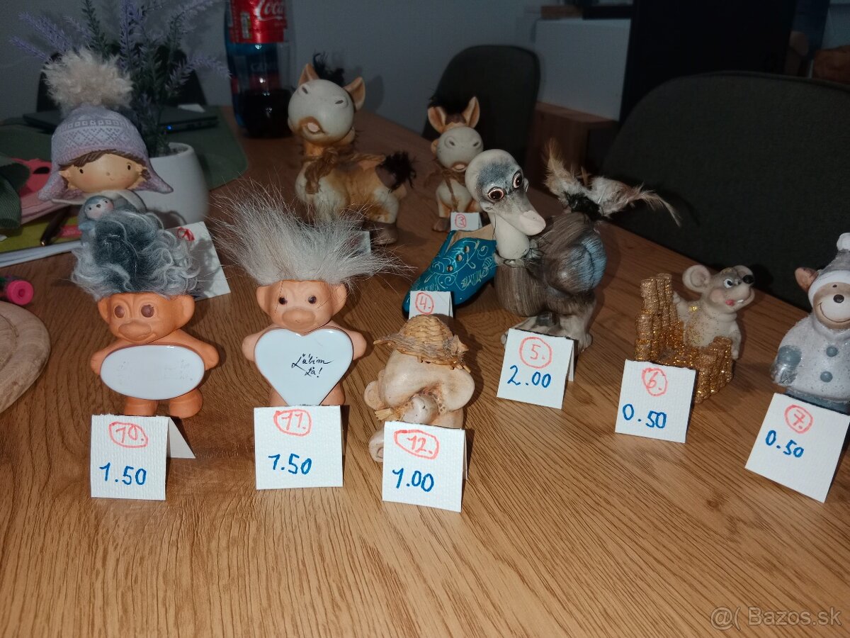 Hlinené hračky ,ozdoby