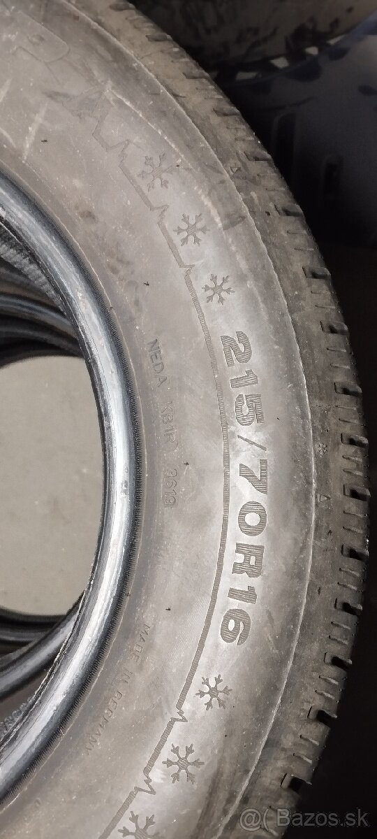 Zimné pneu 215/70 R16 dunlop