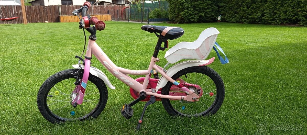 Dievčenský bicykel veľkosť 16 Zn CTM