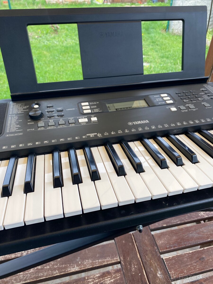 Predam keyboard Yamaha PSR-E363 set
