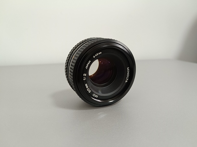 Objektiv MINOLTA MD 50mm 1:2
