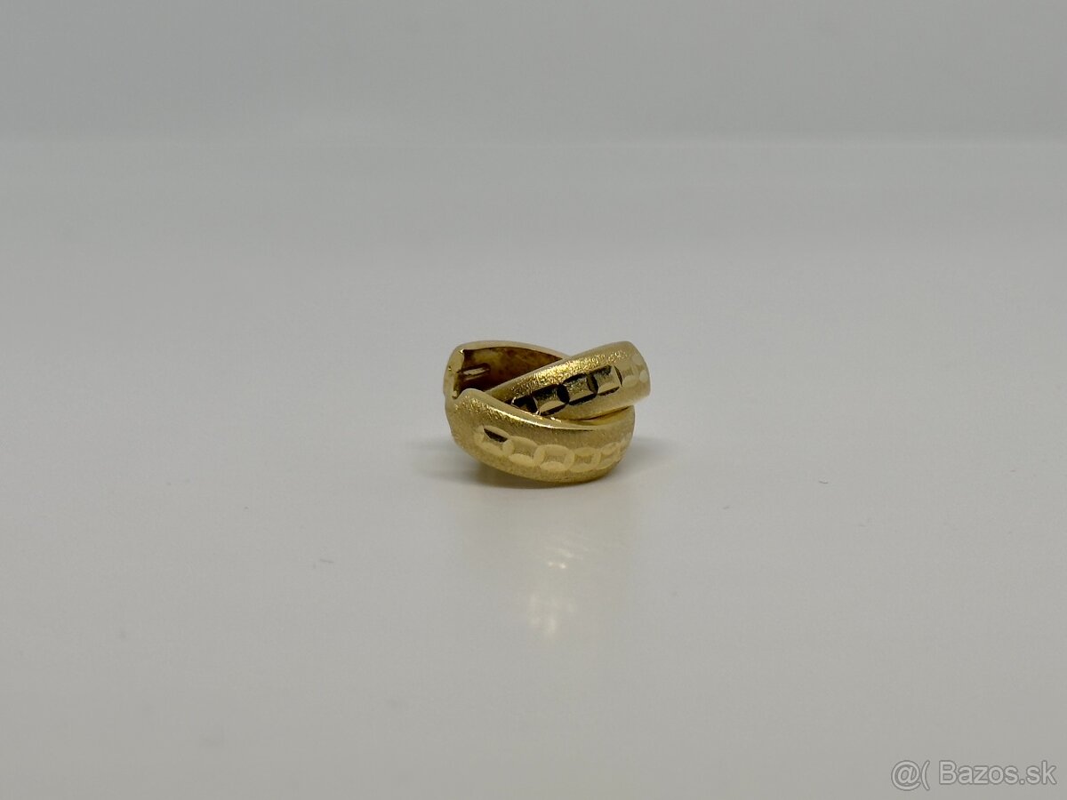 🟡 20. Zlaté náušnice – 14k/585 – 2.0g (2 kusy) – 145 €