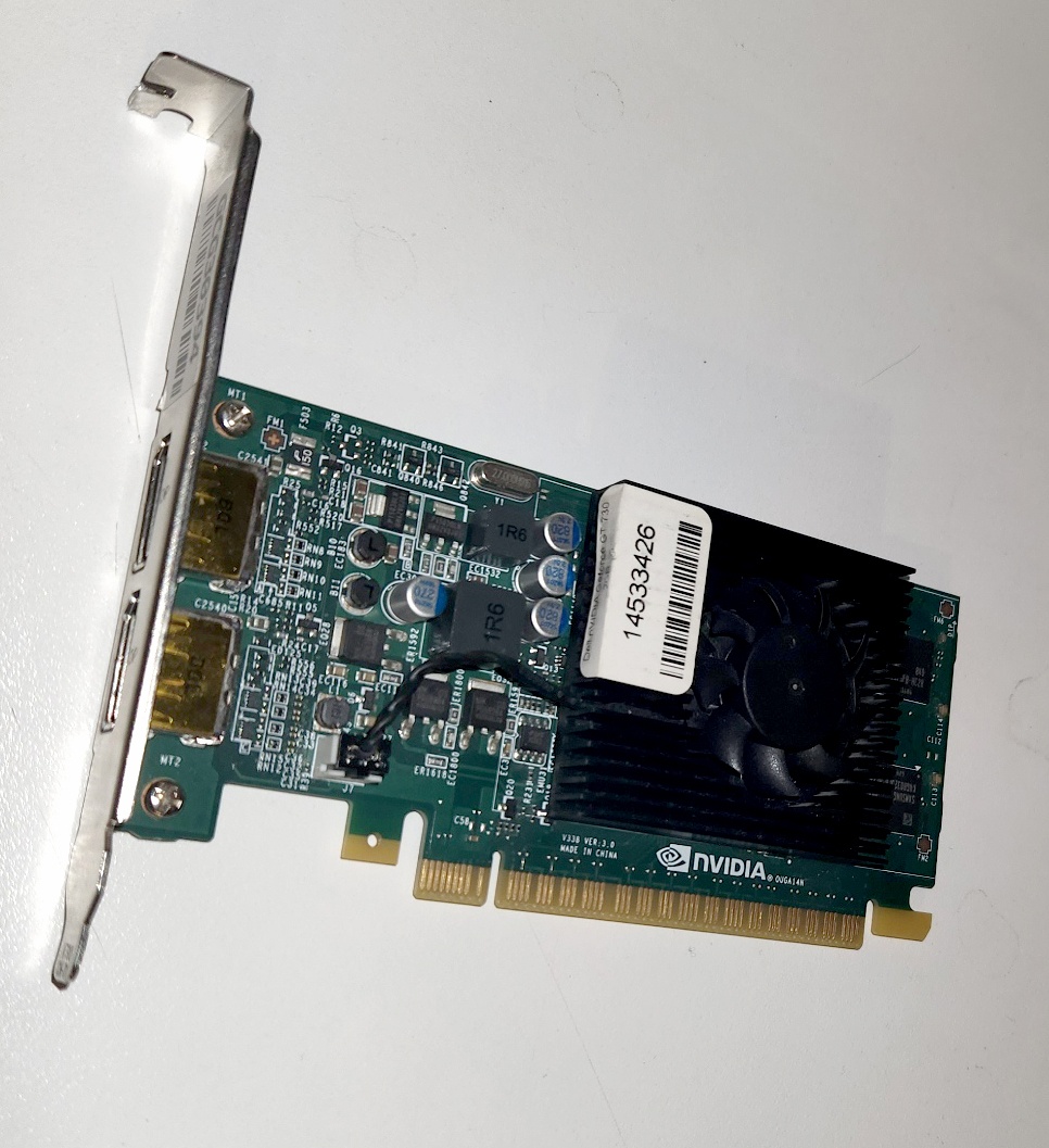 Dell nVidia GT 730 2GB PCIe - 🤨TERAZ NEZNÁMY STAV. Bola OK