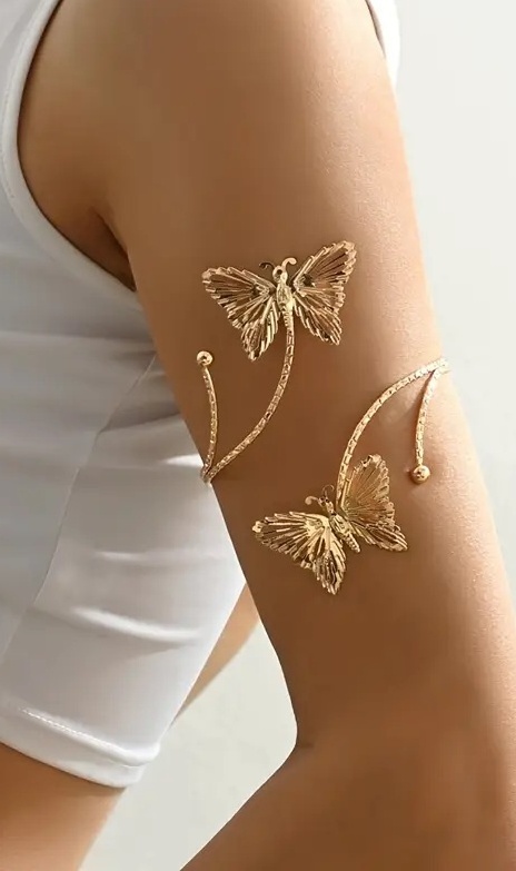 náramok na rameno motyl