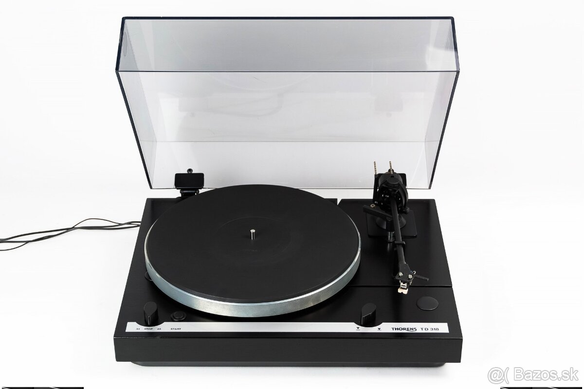 THORENS TD-318 / audiofilský poloautomat / profi servis / zá
