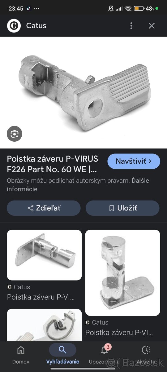 P226 virus limitka