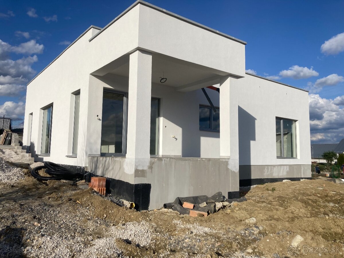 Novostavba rodinného domu - Bitarová.