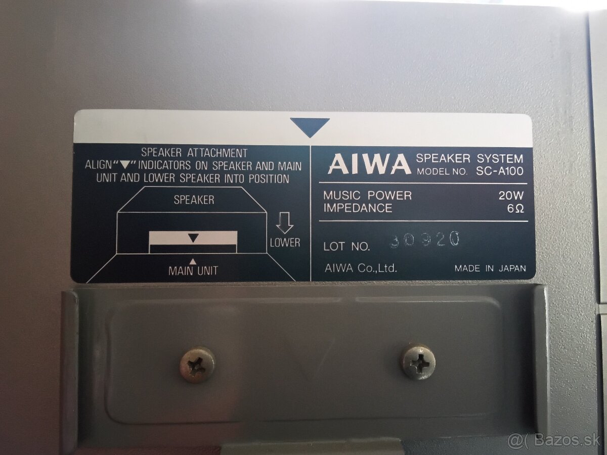 Reproduktory k Aiwa CA-100