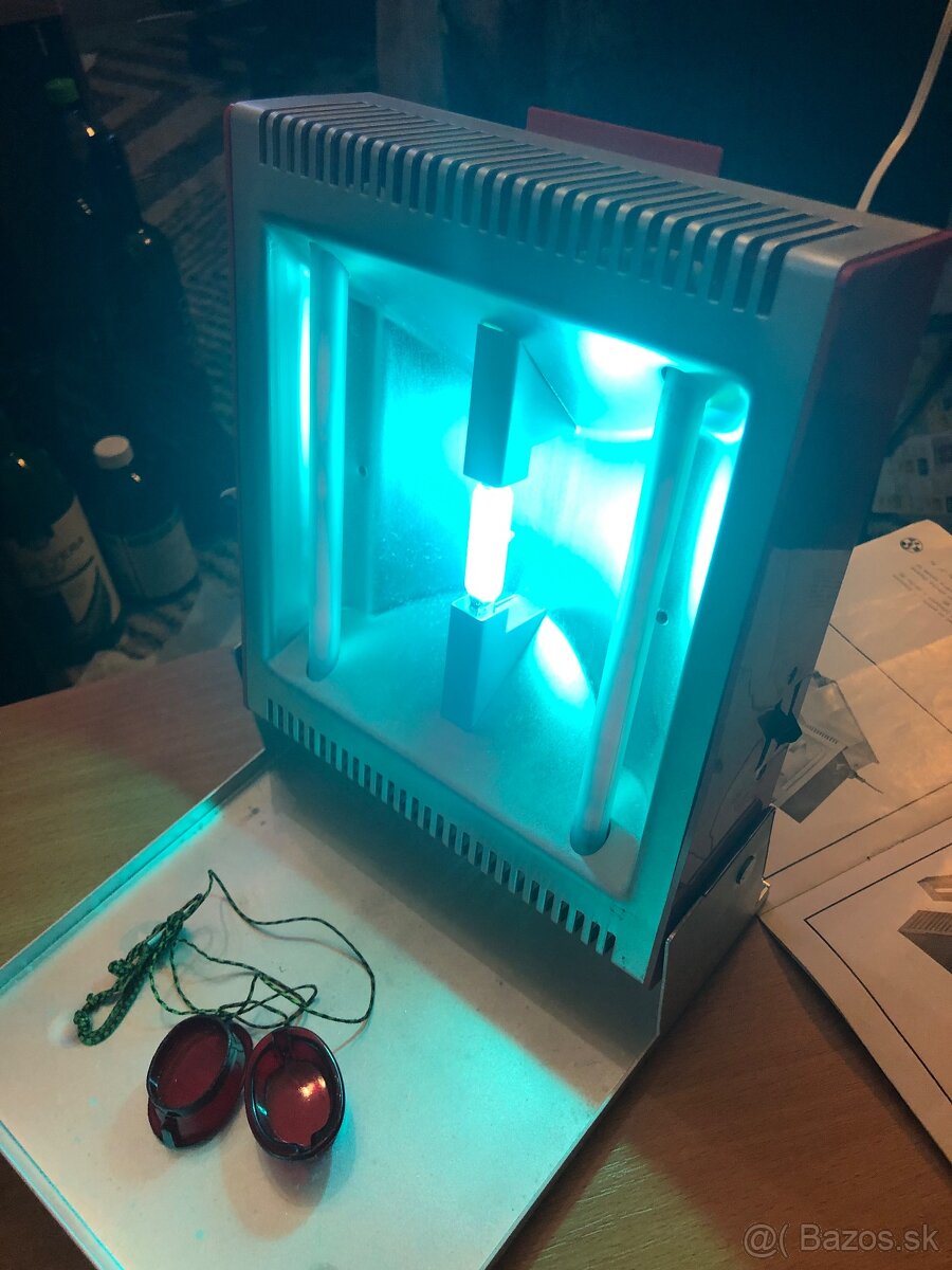 Predám funkčnú komplet infralampu- kombinovaný žiarič SIRIUS