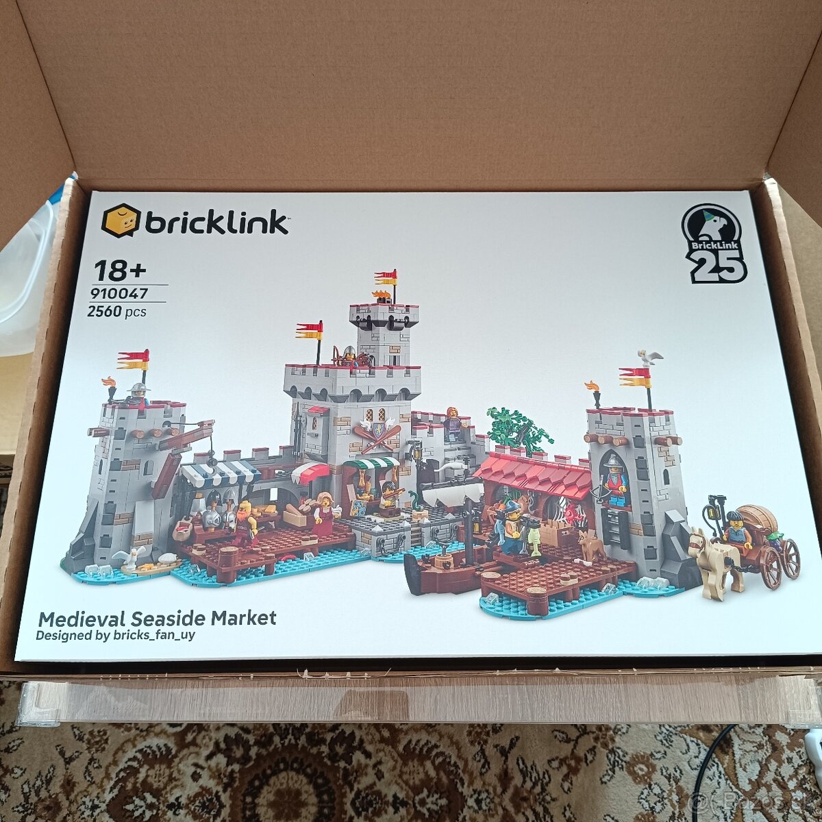 BrickLink LEGO Stredoveký prímorský trh 910047