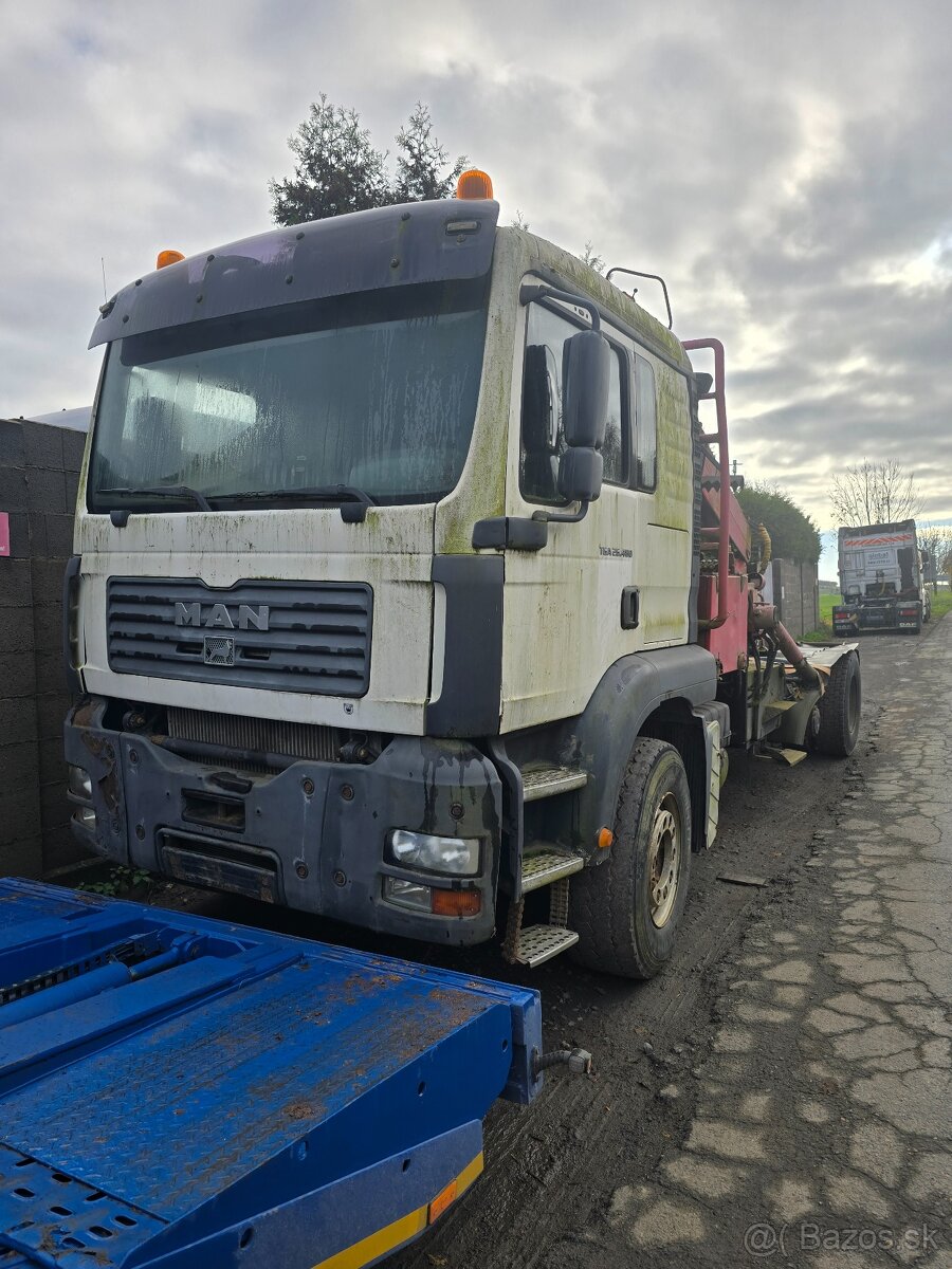 MAN TGA 26.480 6X4 R.V. 2005 NÁHRADNÍ DÍLY