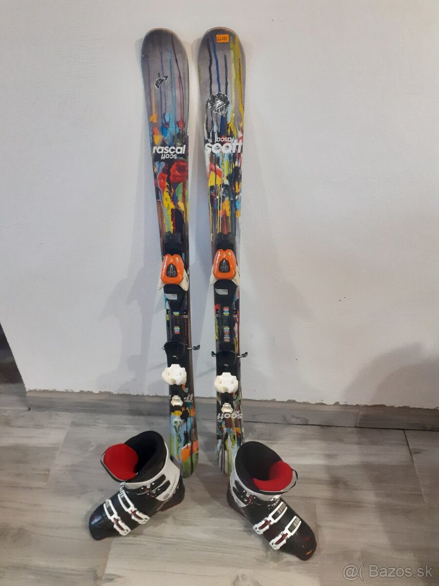Predám detské freestyle lyže scott