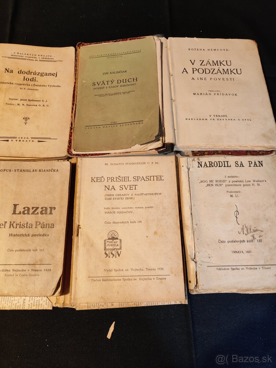 staré knihy do roku 1941