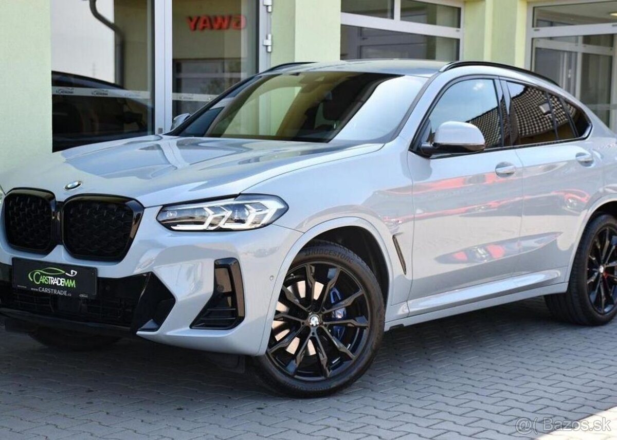 BMW X4 xDrive30d M-SPORT LED TAŽNÉ 210 kw