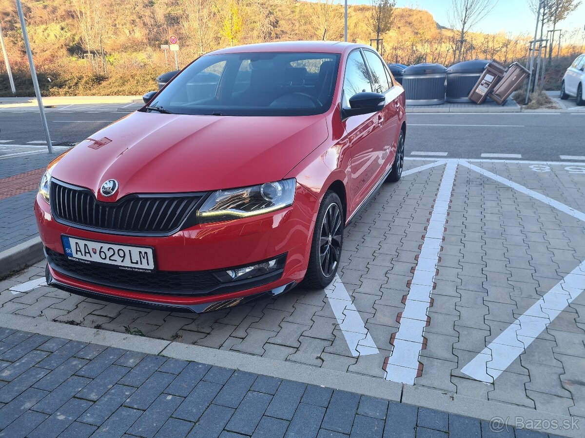 Prenajom vozidla Skoda Rapid - Monte Carlo
