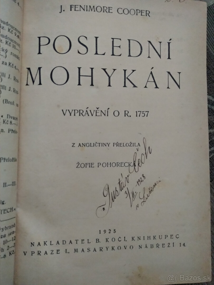 Posledný Mohykán