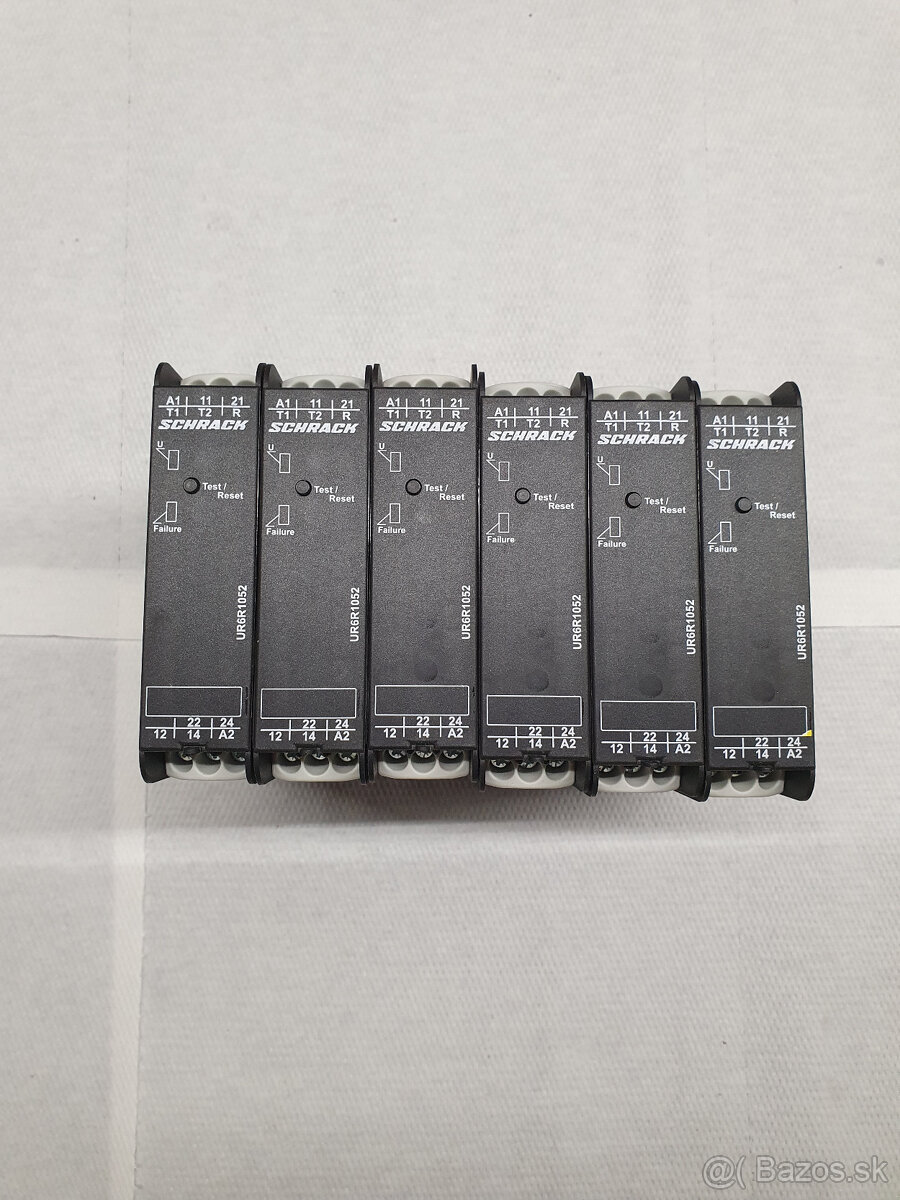 Termistorové relé, 2 prepínacie, 5A/250V, 230V AC/DC