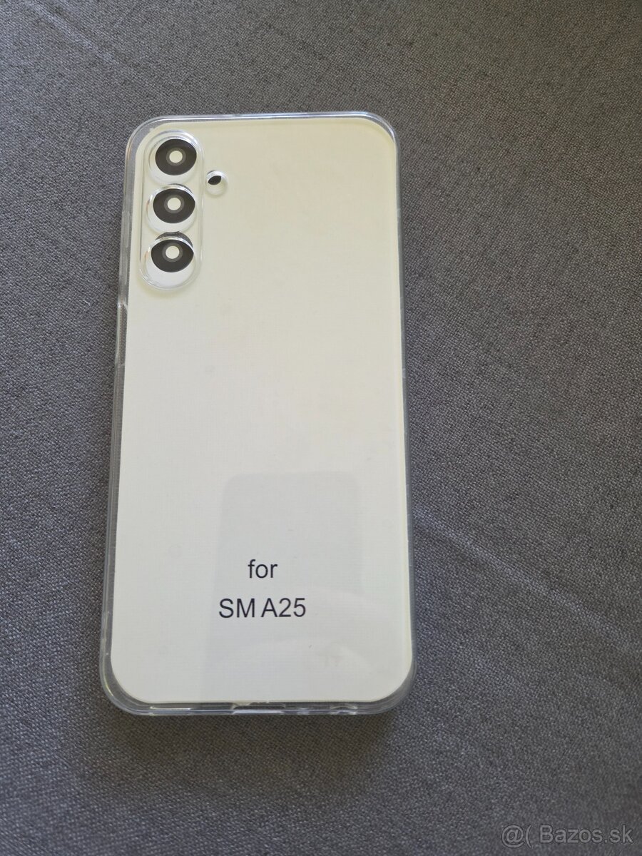 Cover zadný na Samsung A25 5g A35 priesvitné