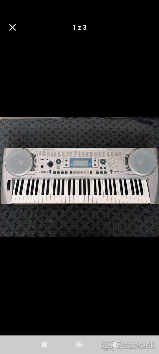 Keyboard medeli mc70