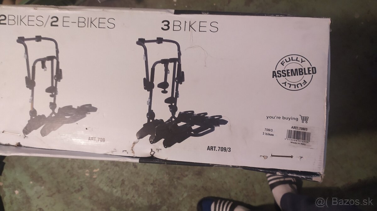 Zavesny drziak na bicykle