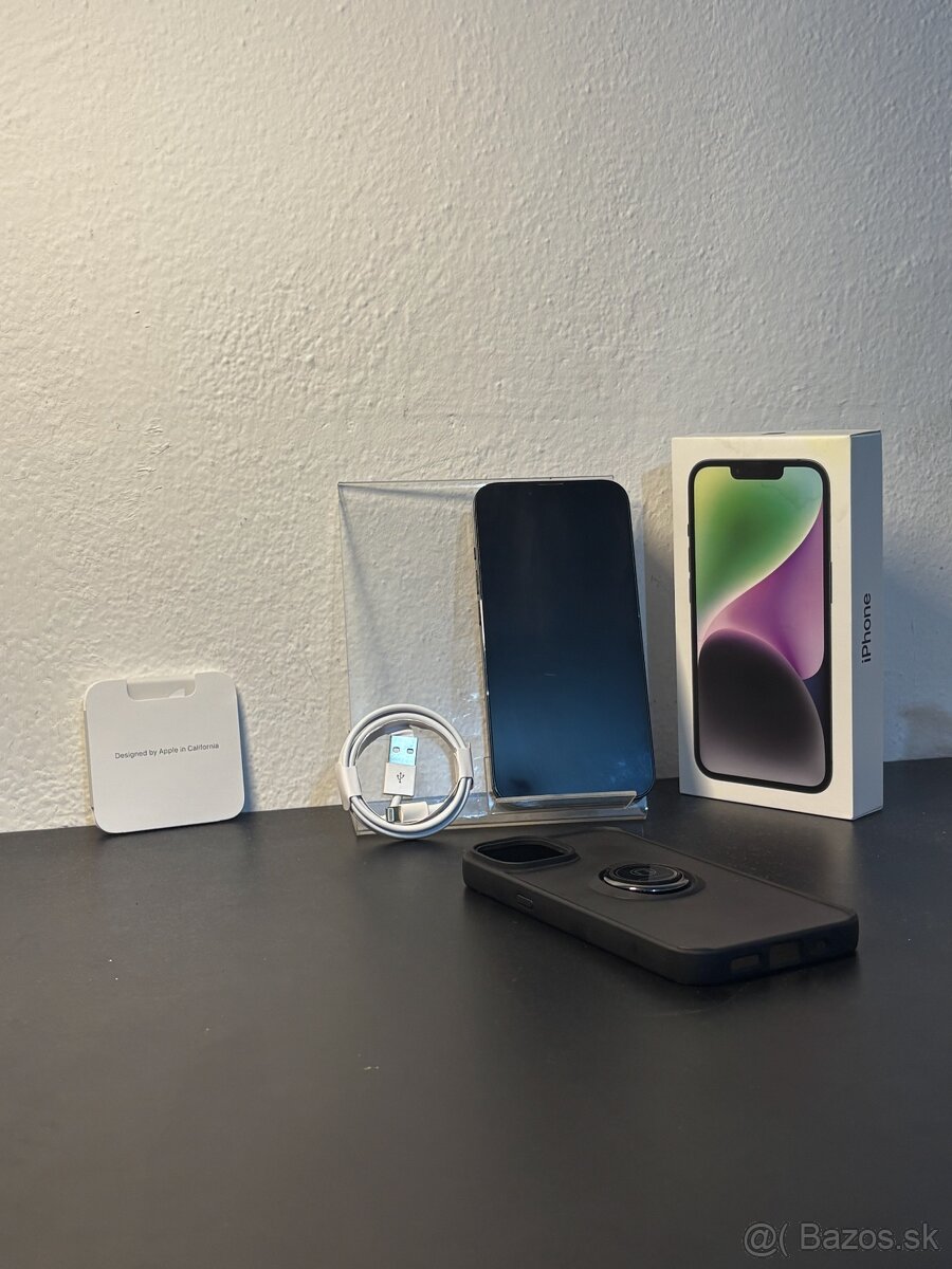 Predám Apple iPhone 14 128GB Black Bežné známky