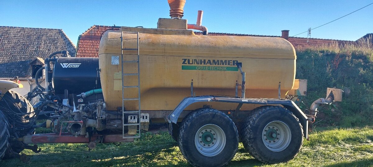 Zunhammer, cisterna, fekál, nádrž