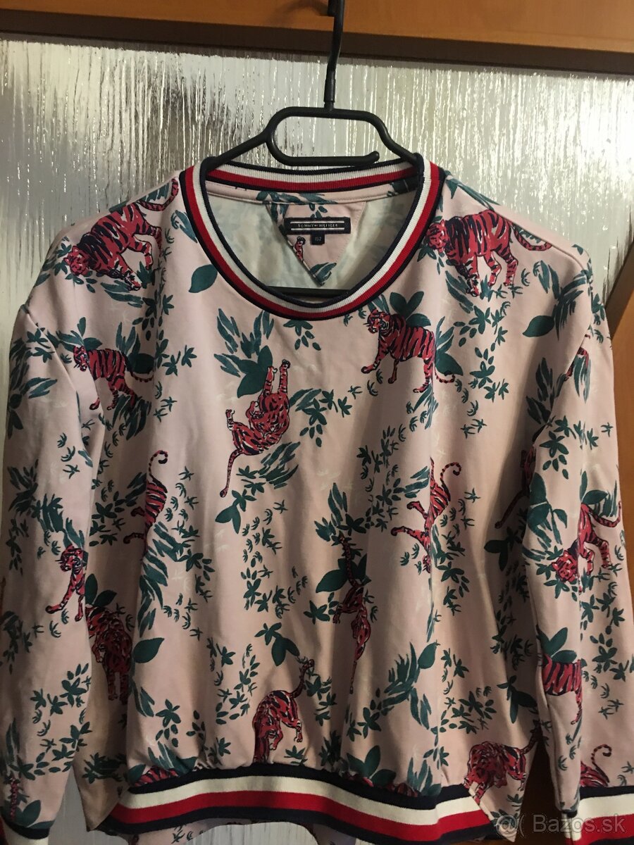TOMMY HILFIGER originál dámske mikinkove/tricko S