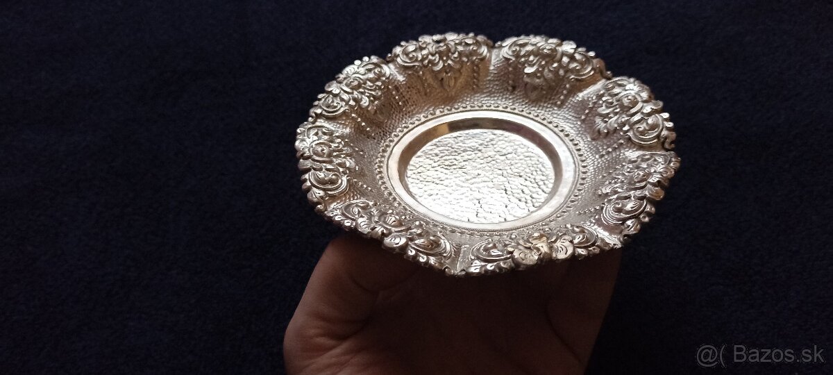 Investičné Striebro –dezertná miska/tanierik-87,7g