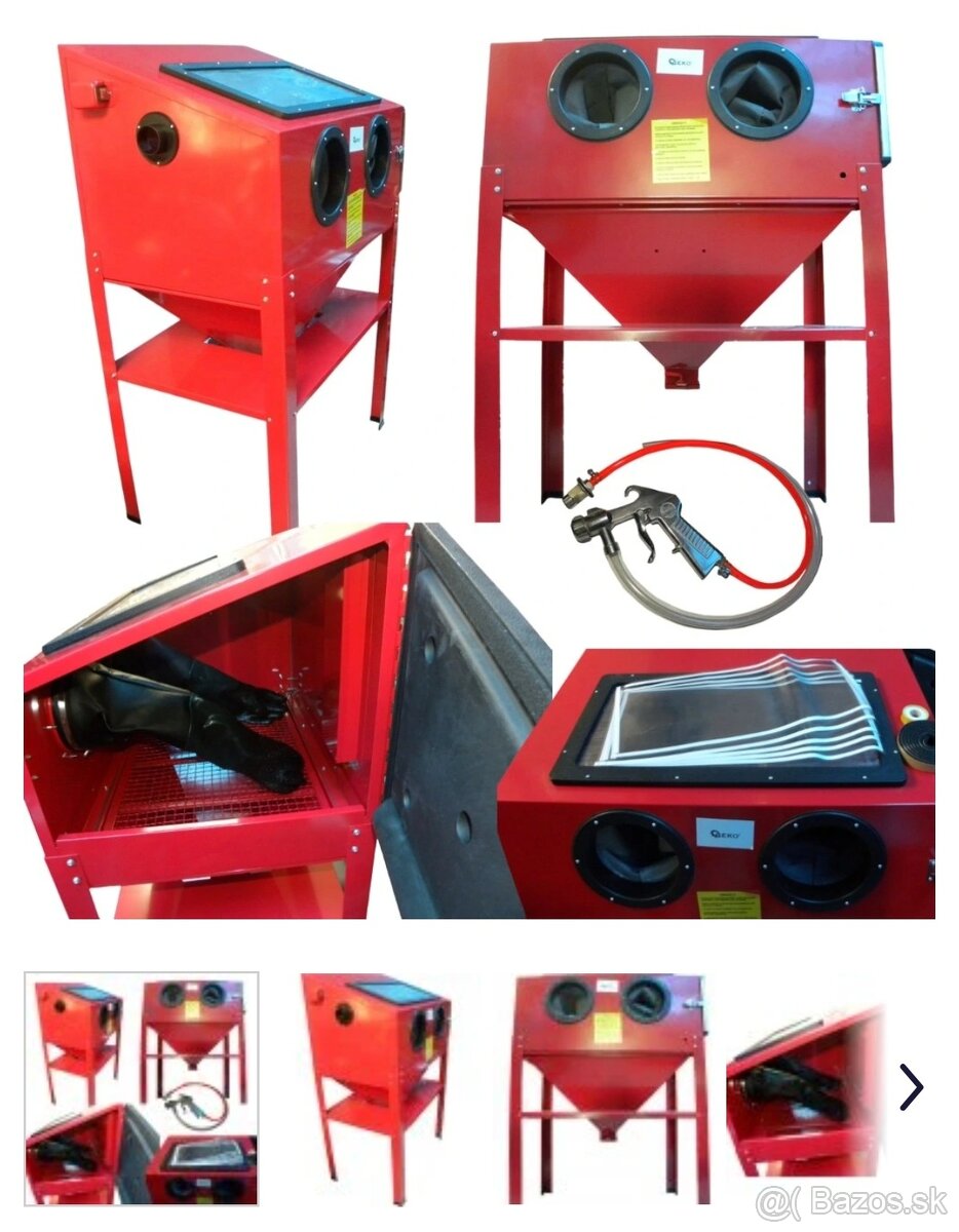 Pieskovaci box 220 l