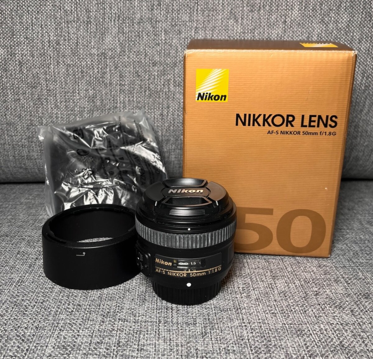 Objektív Nikon AF-S Nikkor 50 mm f/1,8 G