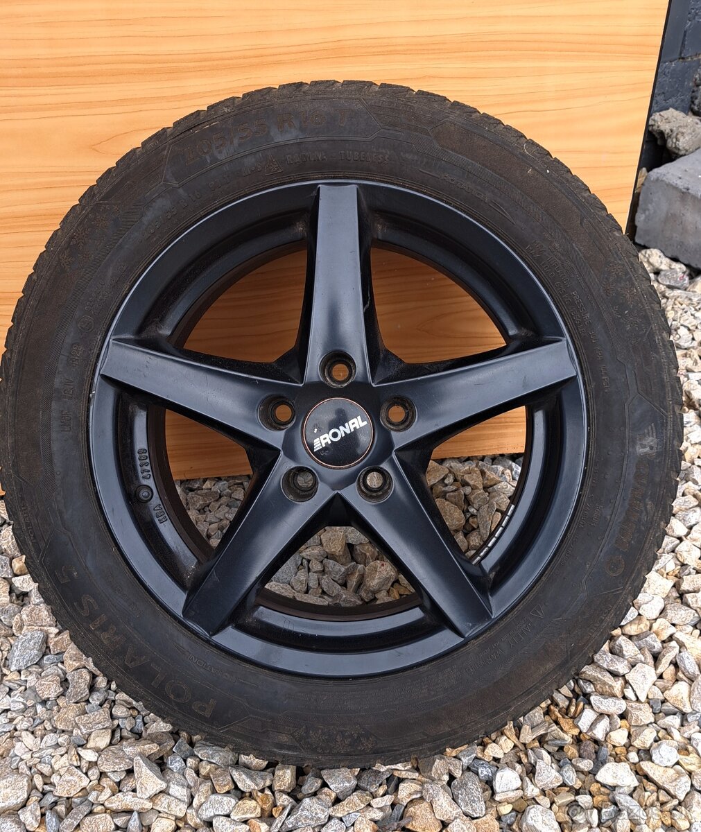 Predám elektróny Ronal R41 7Jx16 5x108 ET45 + zimné pneumati