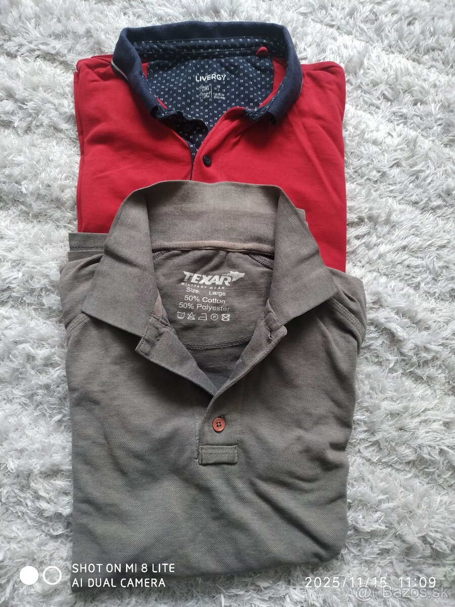 Pánske polokošele s krátkym rukavom