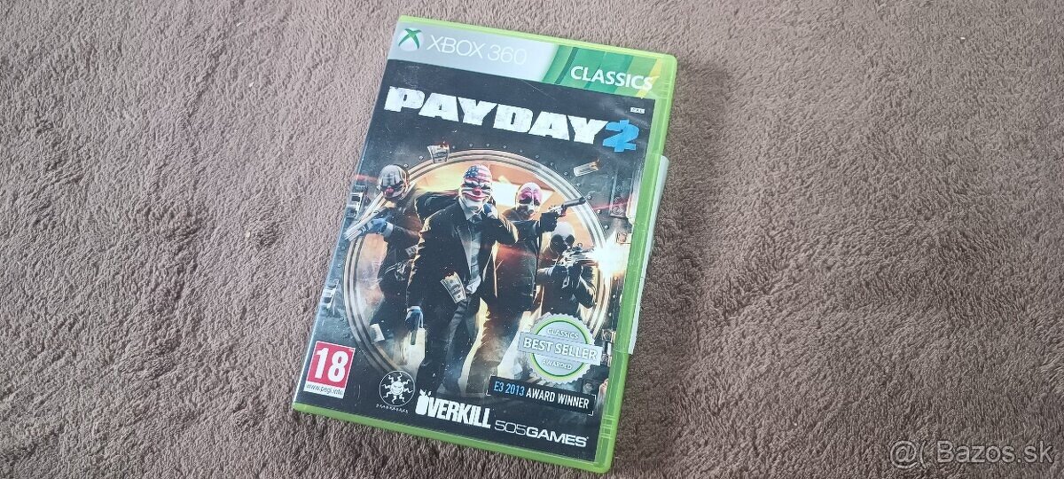 Payday 2 pre xbox360