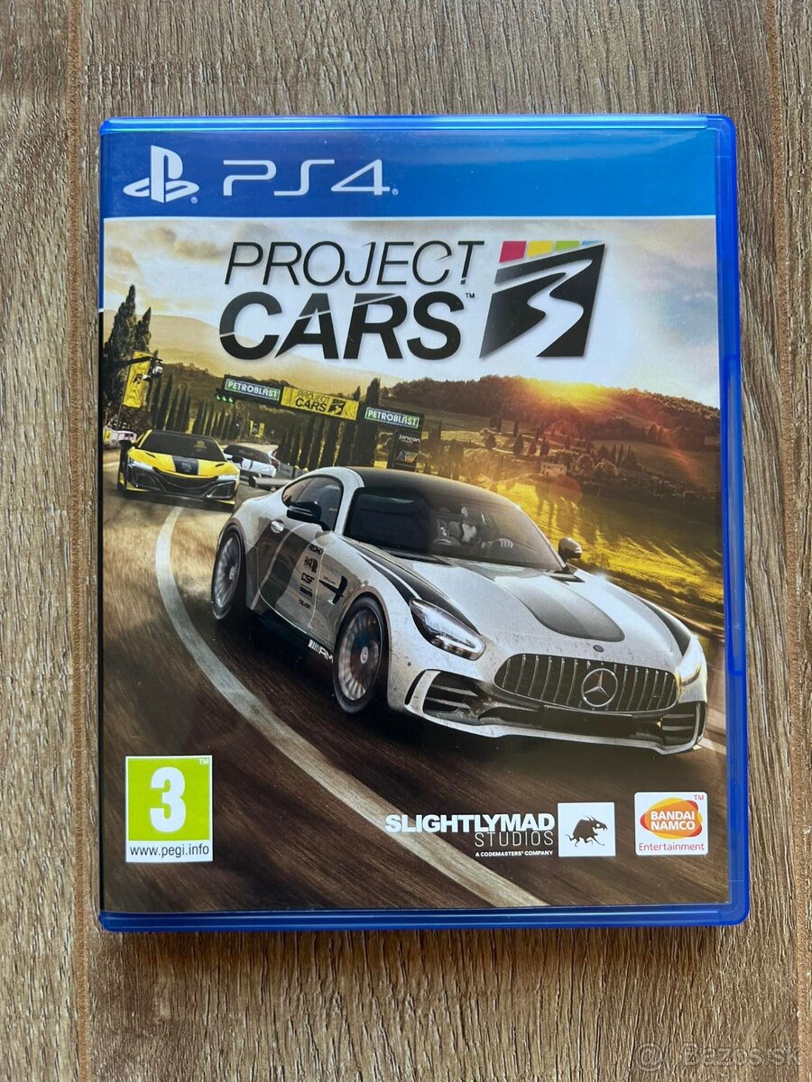 Project Cars 3 na Playstation 4